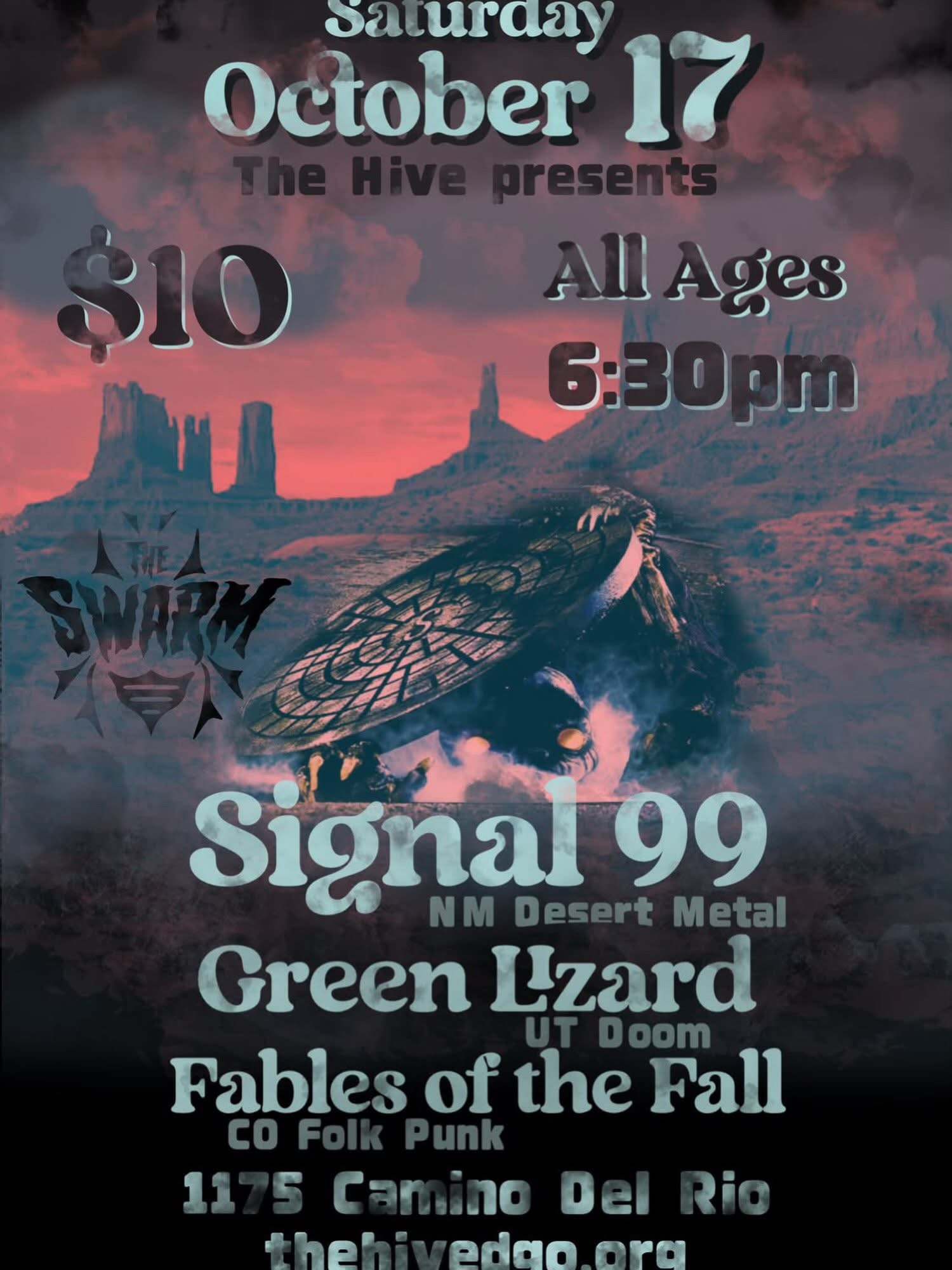 The Hive flyer